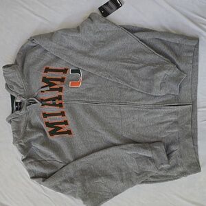 MIAMI HURRICANE ZIP HOODIE